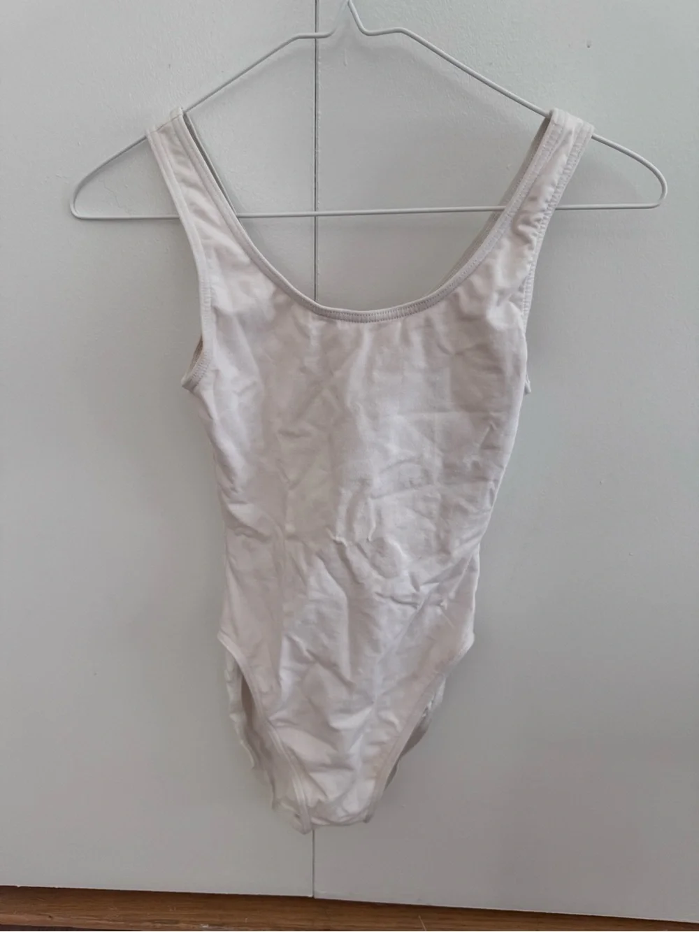 Capezio Small Classic White Adult Ballet Leotard, Used Once